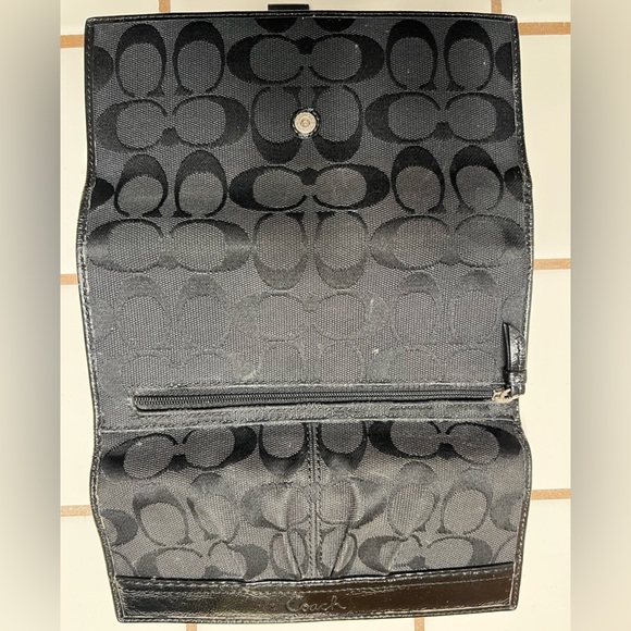 Coach Purse, Wallet and Checkbook Holder - Picture 2 of 6